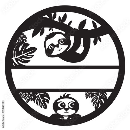 Sloth Name Signs svg, sloth svg , welcome sign svg, welcome svg, porch sign svg, farmhouse sign svg, welcome home svg,
