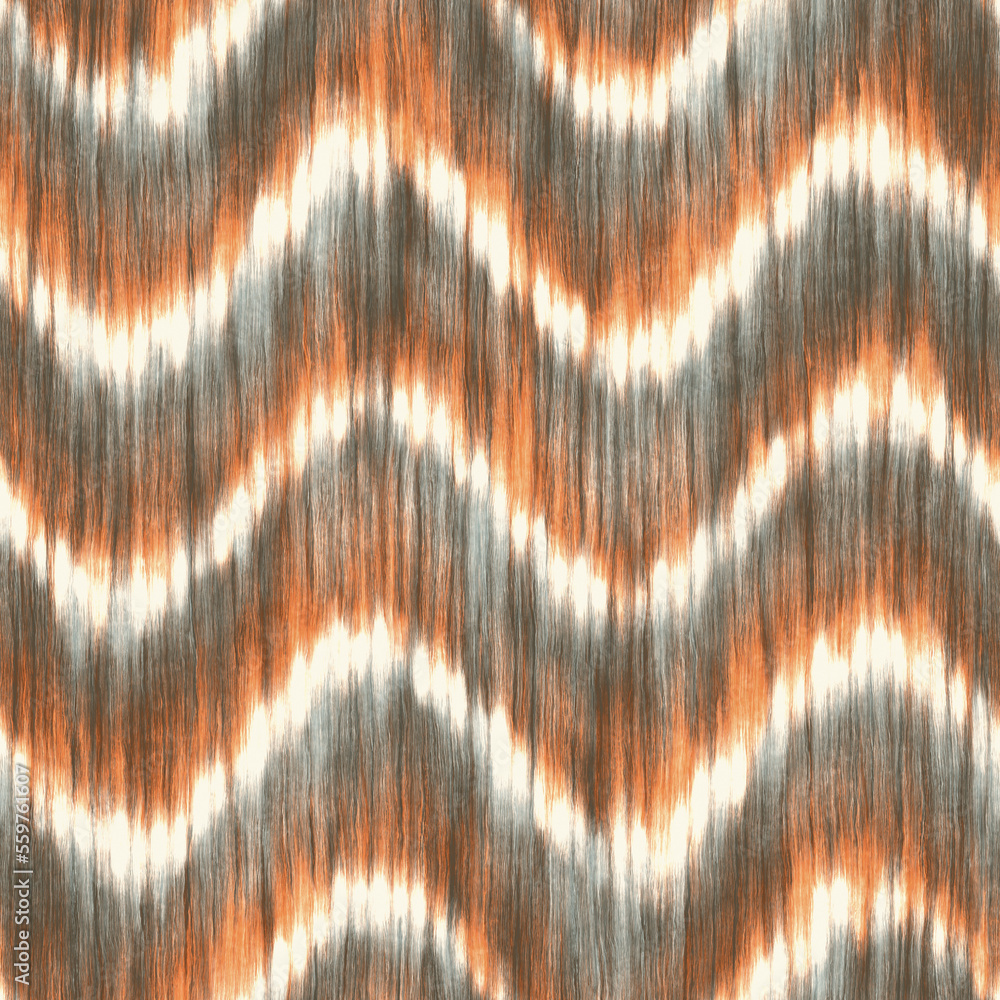 Beige, Gray and Ochre Tie-Dye Effect Textured Wavy Pattern Beige, Gray and Ochre Tie-Dye Effect Textured Wavy Pattern