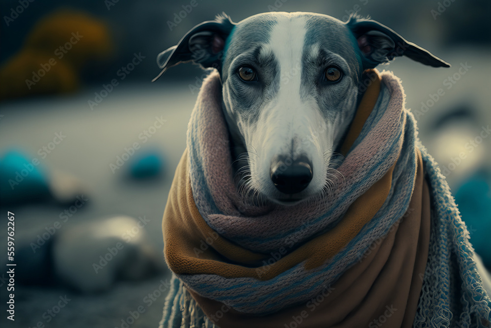 Greyhound scarf outlet