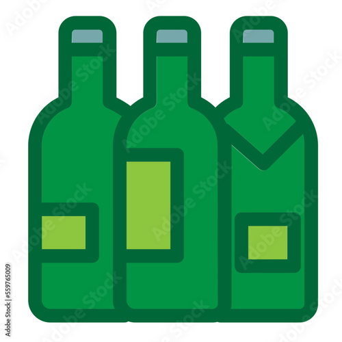 Bottles Flat Icon