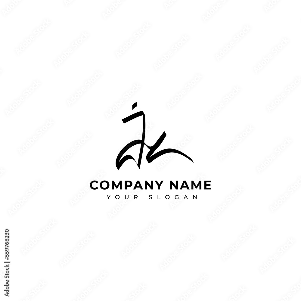 Jc Initial signature logo vector design Jc Initial signature logo vector design