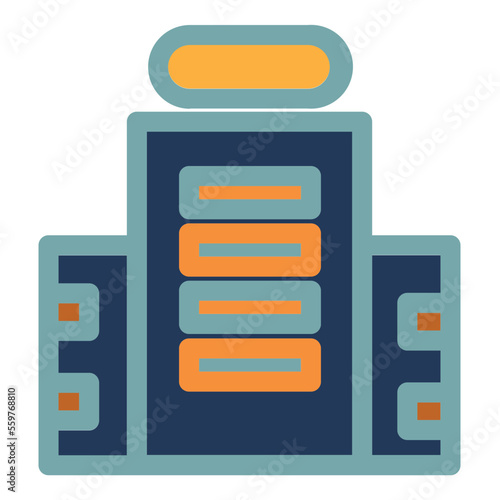 Motel Flat Icon