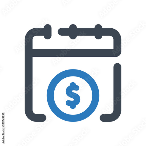 Payday icon - vector illustration . Payday, Payment, Salary, Calendar, Money, Schedule, Tax, Taxes, day, date, time, line, outline, icons .