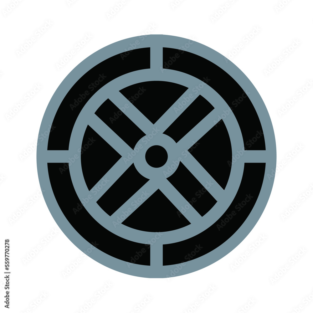Obraz premium Car Flat Icon