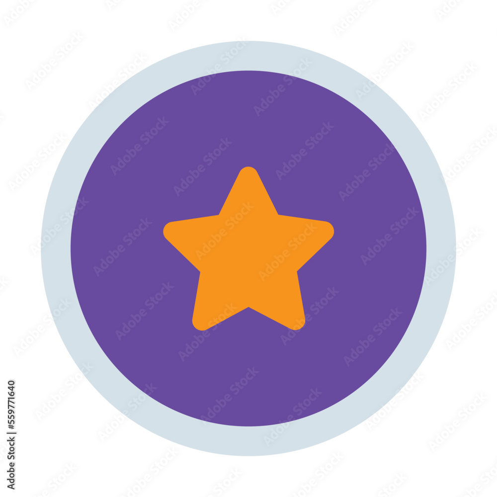 Star Flat Icon Star Flat Icon