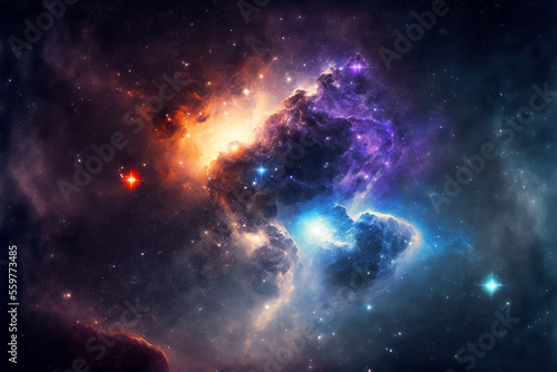 Generative Ai of interstellar medium and cosmic dust