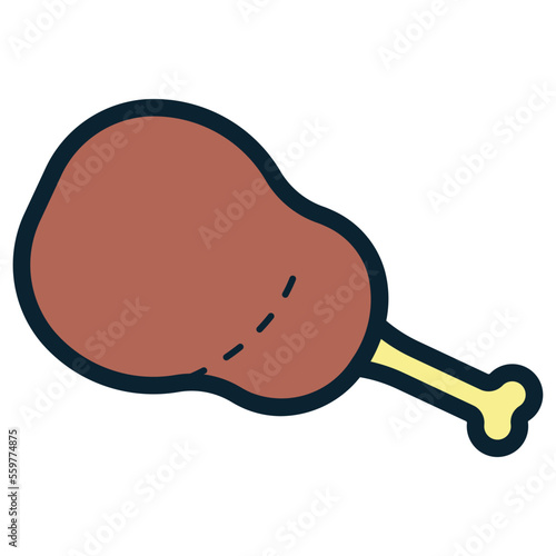 meat illustration