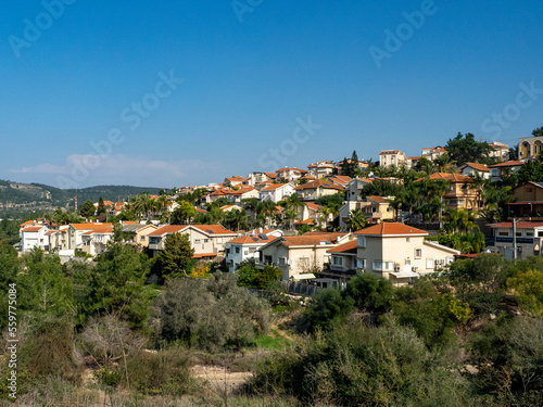 View of the city of Migdal Ha Emek in northern Israel