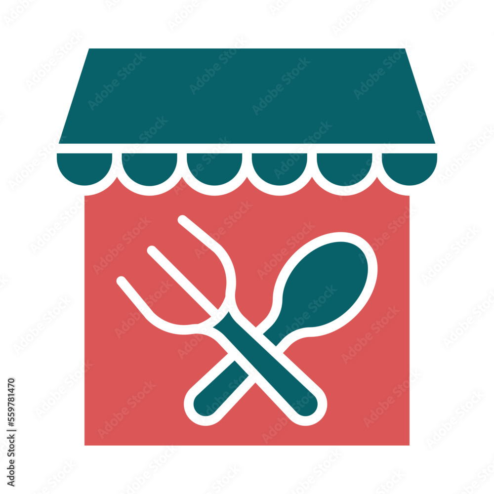 Restaurant Icon Style Restaurant Icon Style
