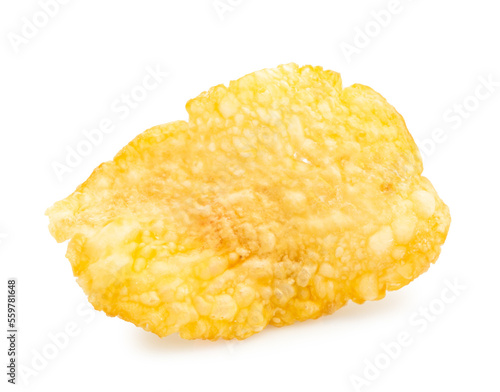 corn flakes isolated on white background