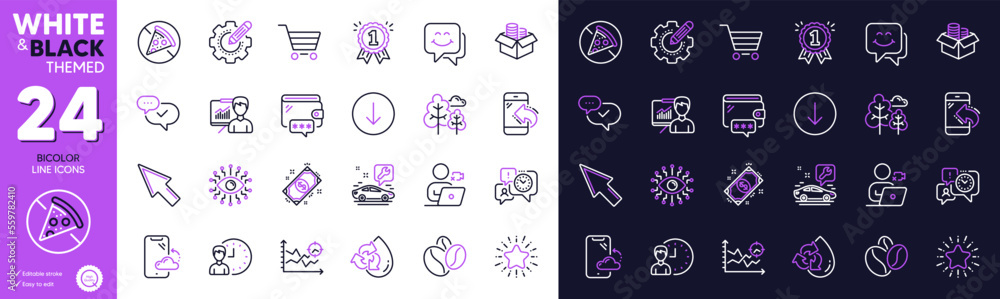 Smile face, Video conference and Star line icons for website, printing. Collection of Money box, Car service, Payment icons. Reward, Recycle water, Artificial intelligence web elements. Vector Smile face, Video conference and Star line icons for website, printing. Collection of Money box, Car service, Payment icons. Reward, Recycle water, Artificial intelligence web elements. Vector