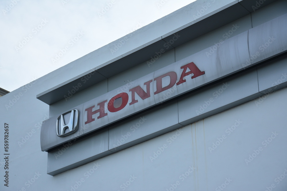 Honda cars Manila Bay showroom signage at Beyond city limits car meet