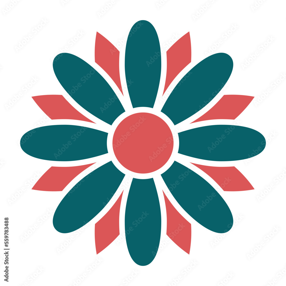 Flower Icon Style Flower Icon Style