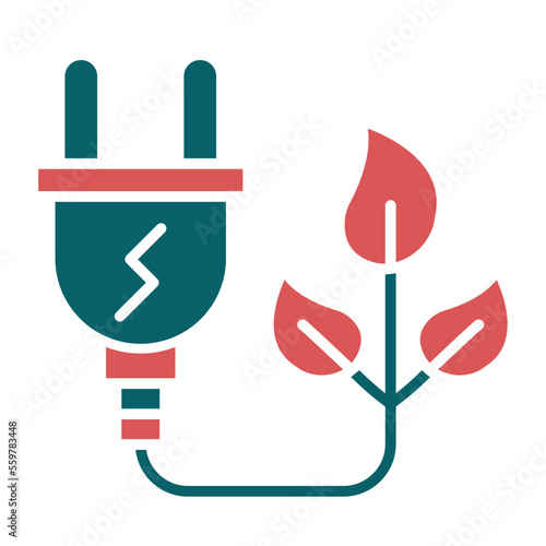 Sustainable Energy Icon Style