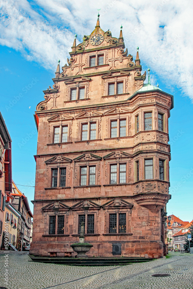 Fototapeta premium Das Rathaus von Gernsbach