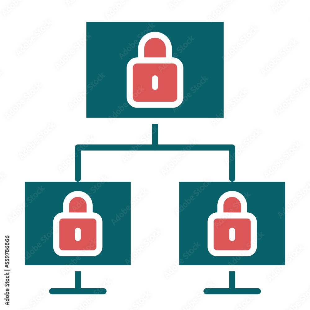 Private Network Icon Style Private Network Icon Style