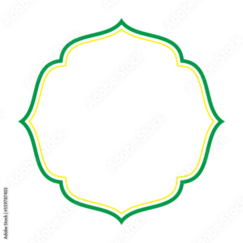  Islamic Frame Shape