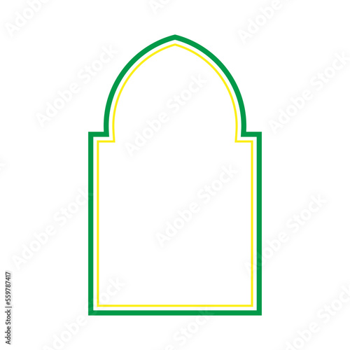  Islamic Frame Shape