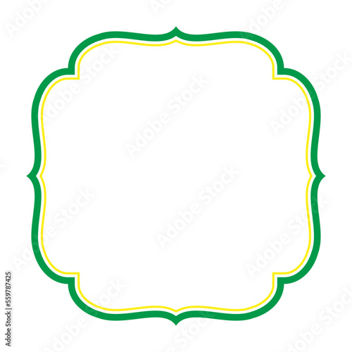  Islamic Frame Shape