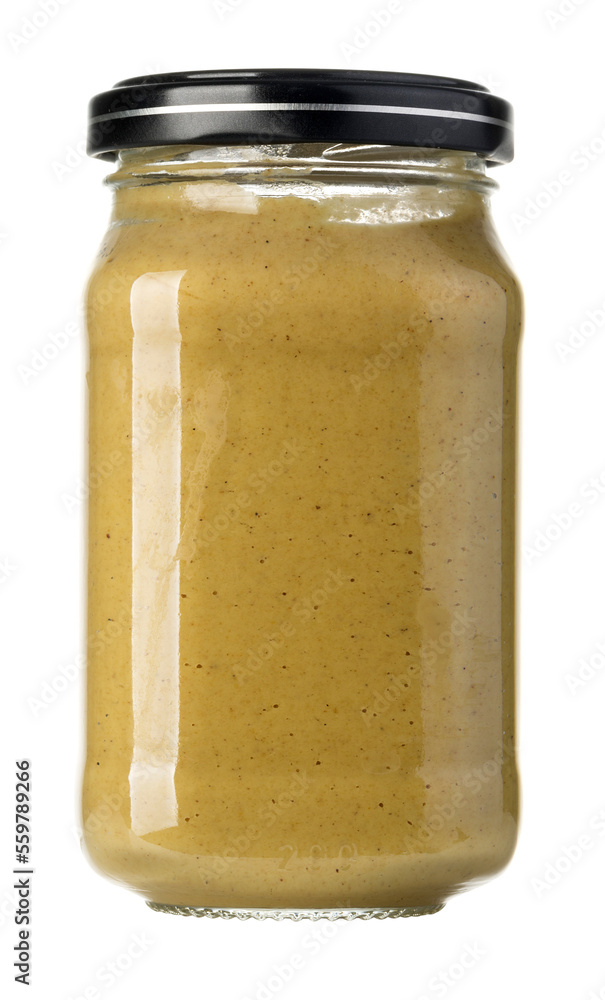 Glass Jar of Mustard Glass Jar of Mustard