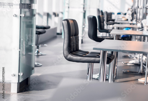 Workspace for hairdressers, stylists and makeup artists. © ribalka yuli