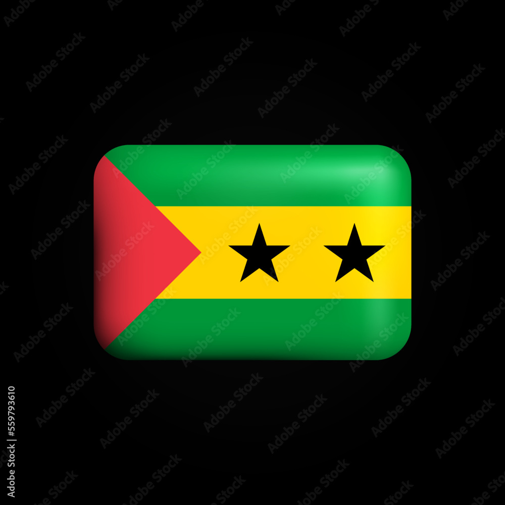 Ukrainian Flag 3D Icon. National Flag of Ukraine. Vector illustration Ukrainian Flag 3D Icon. National Flag of Ukraine. Vector illustration