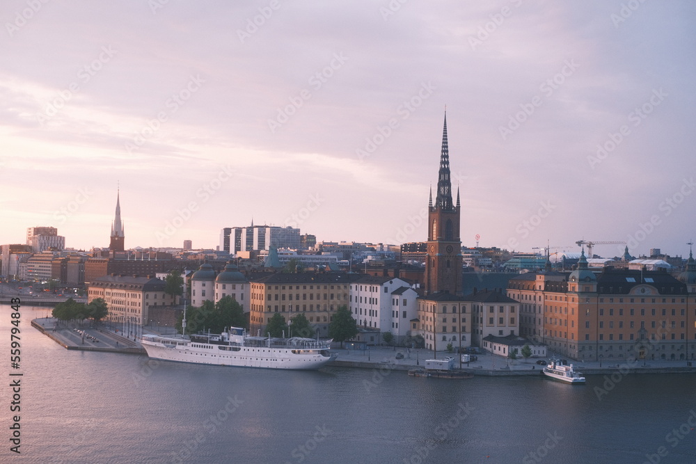 view of the stockholm city