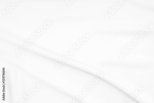 White fabric, cloth wave texture background, Soft image.