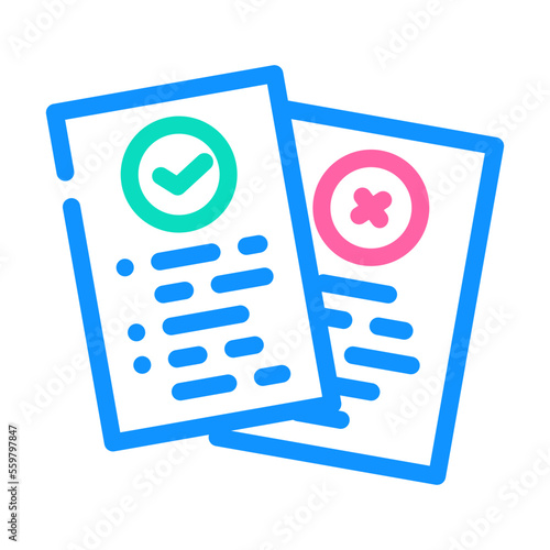ethic esg color icon vector. ethic esg sign. isolated symbol illustration