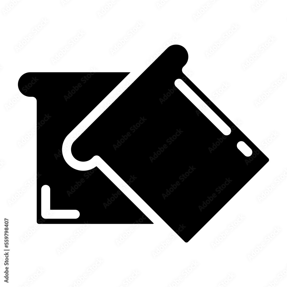 bread slice glyph bread slice glyph