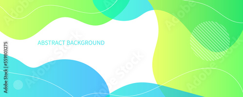 Modern organic backgrounds with abstract shapes
