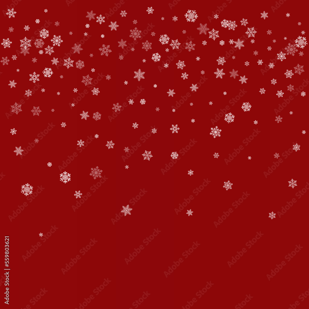 Gray Snowflake Vector Burgundy Background. magic Gray Snowflake Vector Burgundy Background. magic