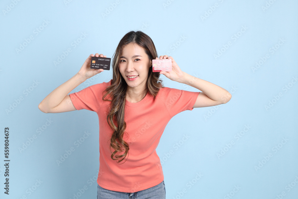 Fototapeta premium Casual Asian Woman