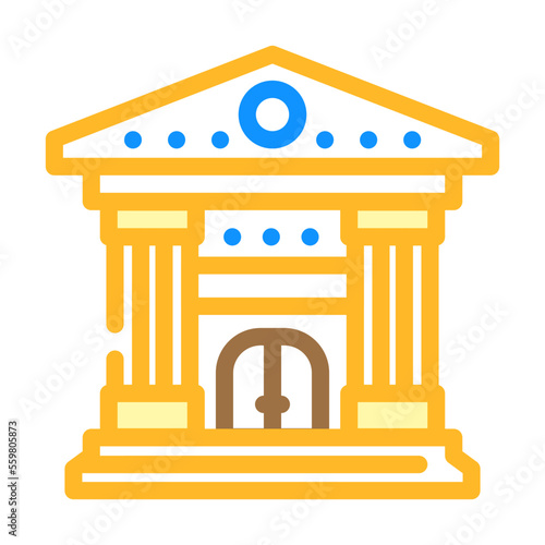 governance esg color icon vector. governance esg sign. isolated symbol illustration