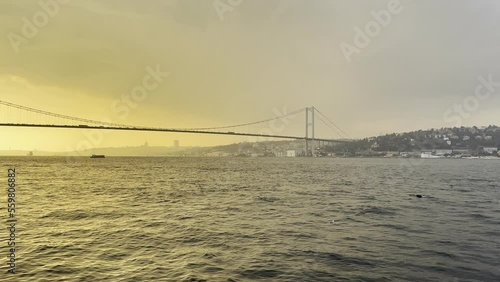 Istanbul at dusk  photo