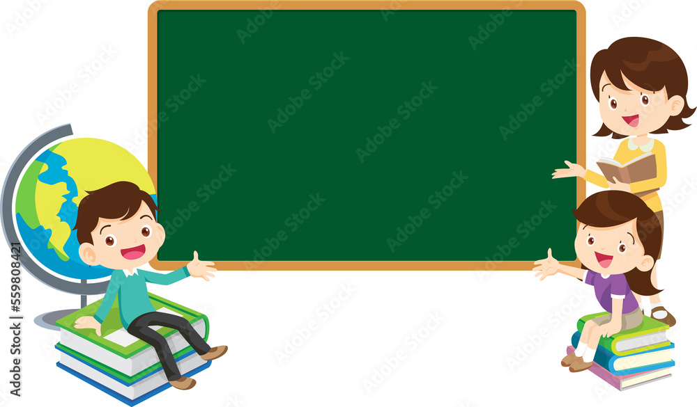 back to school with kids reading book education happy children concept back to school with kids reading book education happy children concept