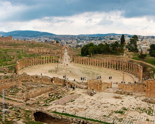 The ancient city of Jerash - Gerasa ruins - Jordan
مدينة جرش الأثرية- جراسا الأثرية- الاردن
