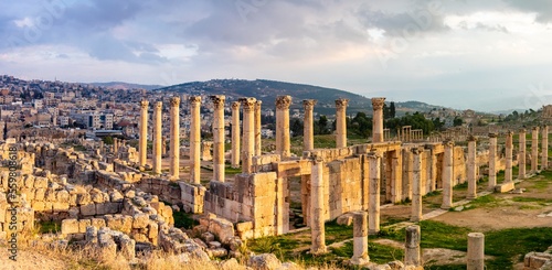 The ancient city of Jerash - Gerasa ruins - Jordan
مدينة جرش الأثرية- جراسا الأثرية- الاردن
