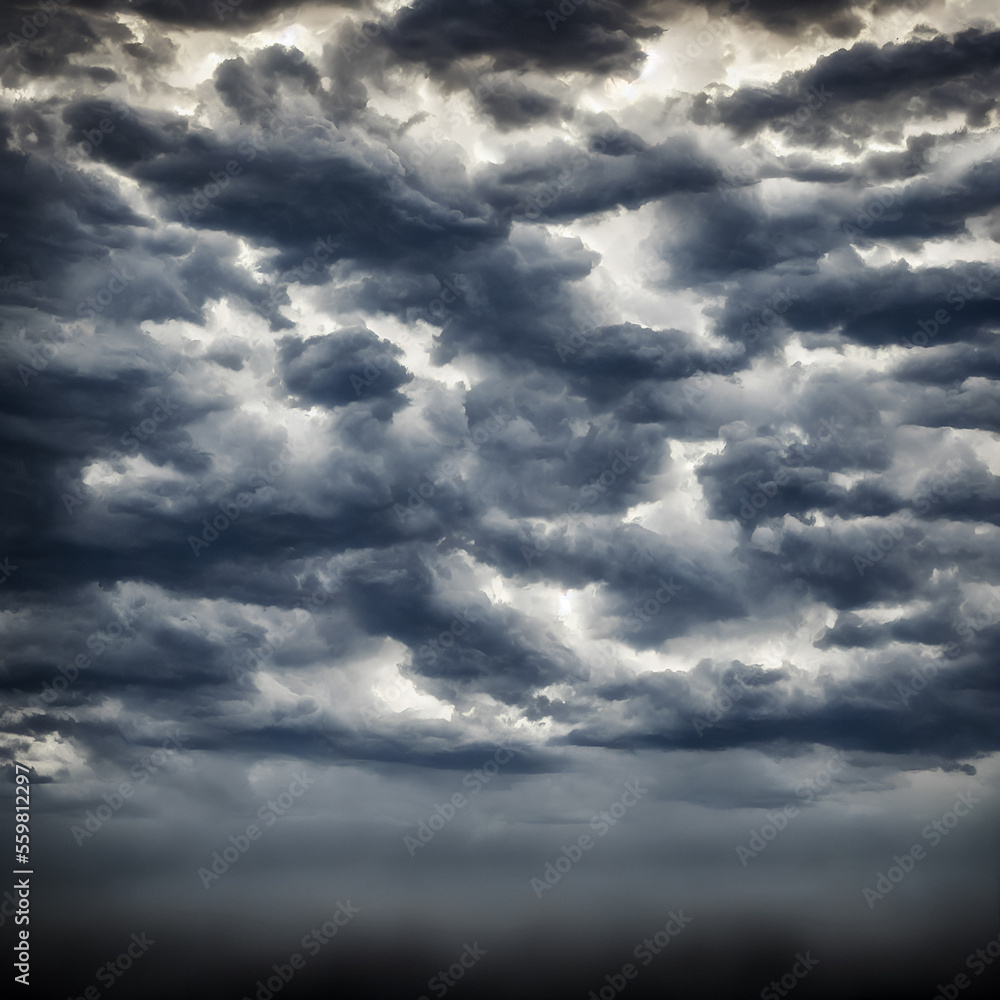 majestic stormy and windy clouds in the sky created with using Generative AI Technology majestic stormy and windy clouds in the sky created with using Generative AI Technology