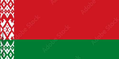 Belarus flag wave isolated on png or transparent background,Symbol Belarus ,template for banner,card,advertising ,promote,and business matching country poster, vector illustration