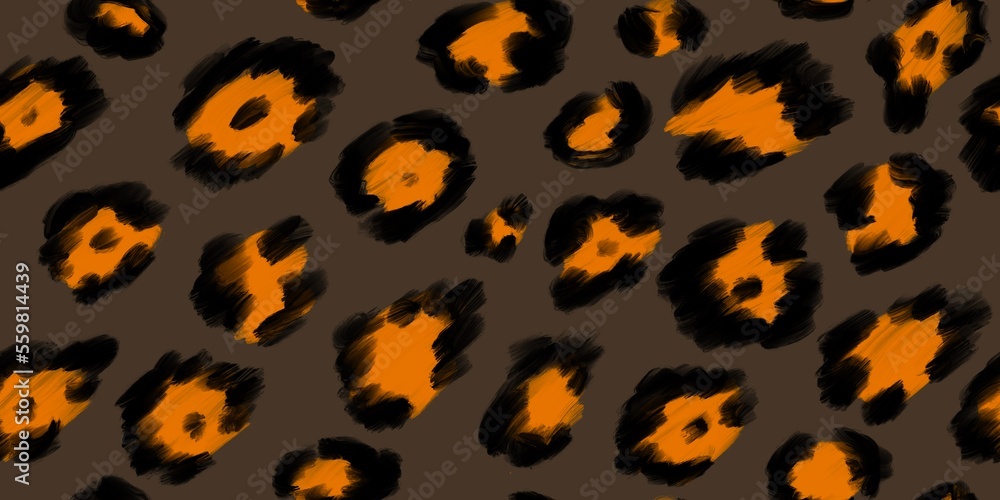 Bright seamless pattern of animal hair. seamless leopard pattern. Jaguar coloring Bright seamless pattern of animal hair. seamless leopard pattern. Jaguar coloring
