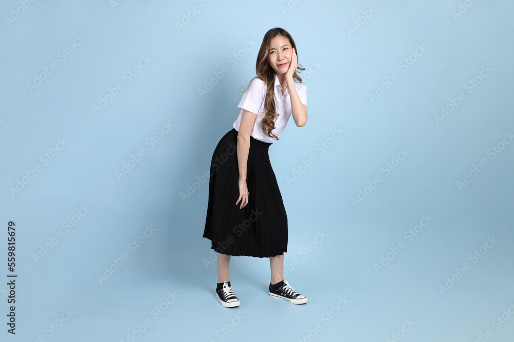 Girl in Student Uniform Girl in Student Uniform