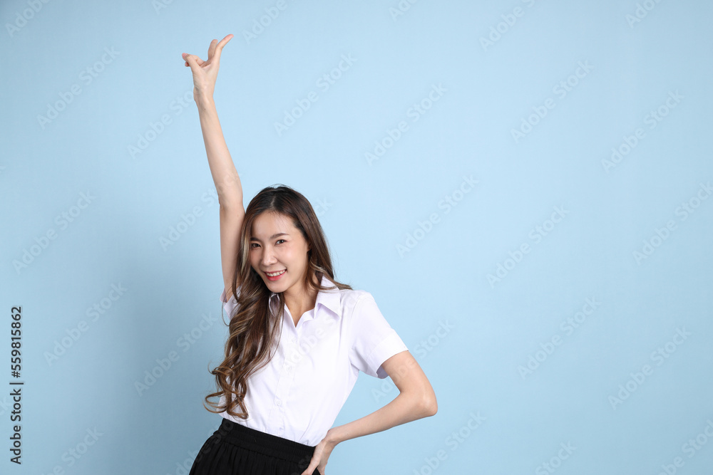 Girl in Student Uniform Girl in Student Uniform