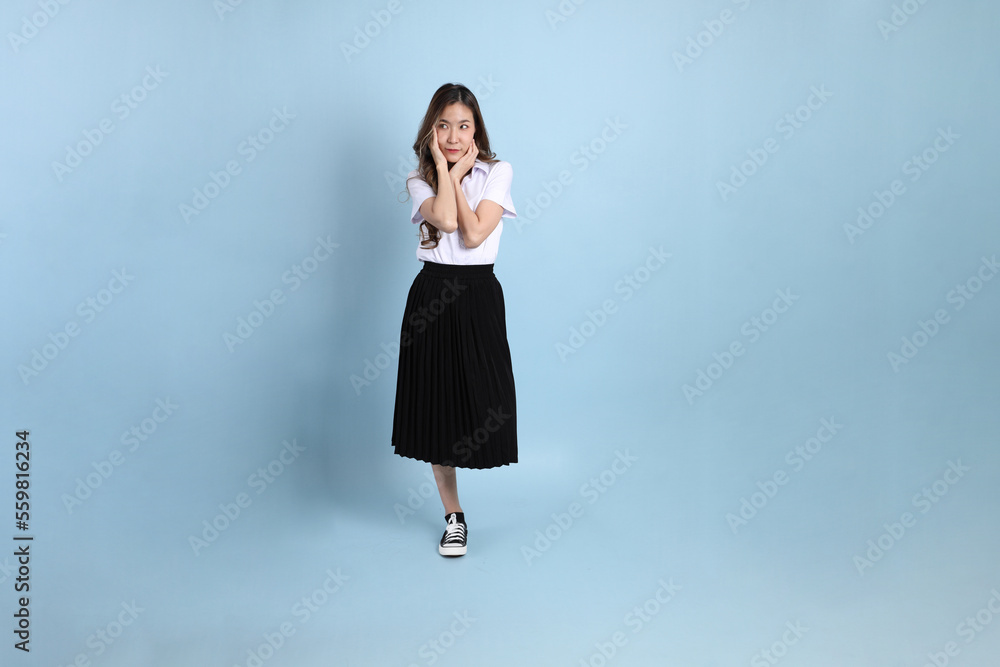 Girl in Student Uniform Girl in Student Uniform