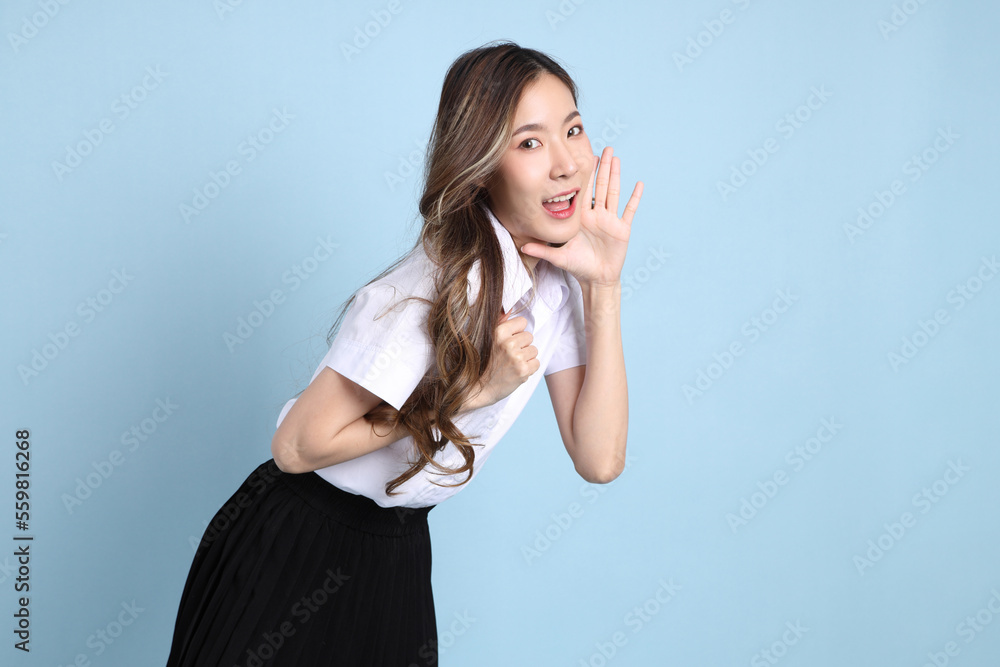 Girl in Student Uniform Girl in Student Uniform
