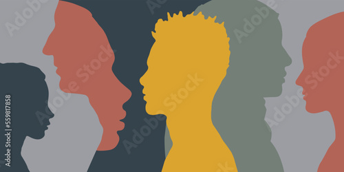 Family environment, racial equality, empowerment, tolerance concept. Multiethnic and multicultural people.