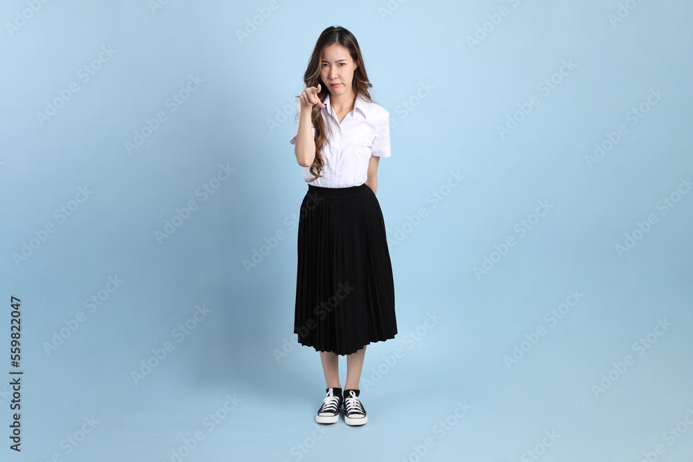 Girl in Student Uniform Girl in Student Uniform
