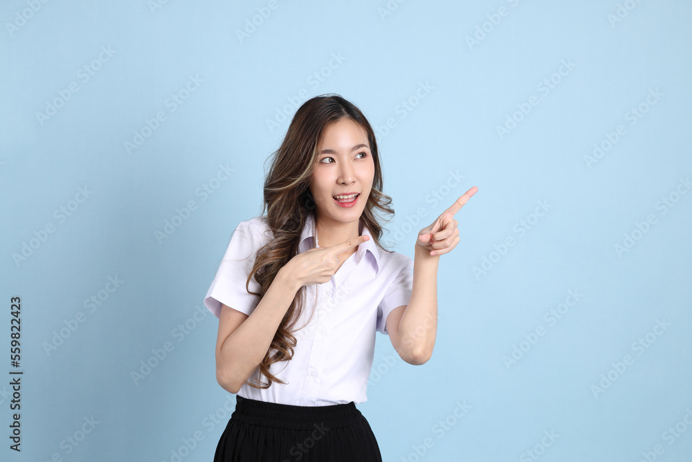 Girl in Student Uniform Girl in Student Uniform