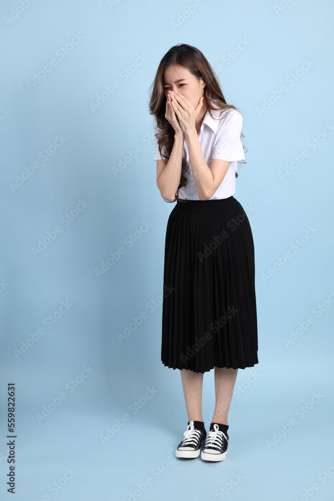Girl in Student Uniform Girl in Student Uniform