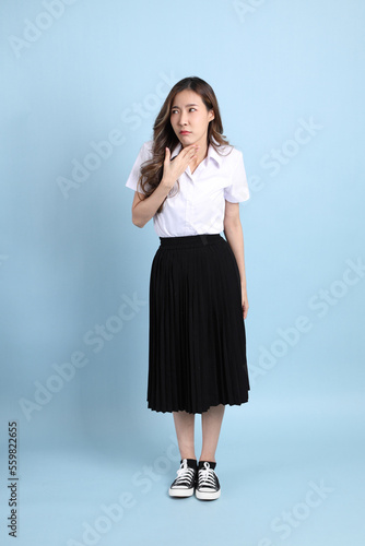 Girl in Student Uniform